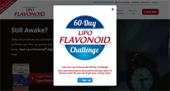 Desktop Screenshot of lipoflavonoid.com